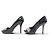 LOUIS VUITTON PUMPS 37 MONOGRAM SCHLIEẞE LIN OPEN TOE SHOES Marineblau - Ansicht 2