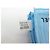 NUOVO FULLETTO CHANEL MOTIVO LOGO CC CAMELIA BORSA P01773V02365 1993 COTONE BLU - vista 12