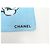 NUOVO FULLETTO CHANEL MOTIVO LOGO CC CAMELIA BORSA P01773V02365 1993 COTONE BLU - vista 6