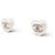 NUOVI ORECCHINI CHANEL LOGO CUORE CC IN METALLO DORATO CON STRASS D'oro - vista 2