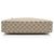 Borsa a tracolla grande Gucci GG Supreme Emblem Marrone Beige - vista 4