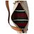 Borsa a tracolla grande Gucci GG Supreme Emblem Marrone Beige - vista 7