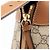 Borsa a tracolla grande Gucci GG Supreme Emblem Marrone Beige - vista 9