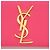 Borsa a Spalla Saint Laurent Grain de Poudre Monogram Kate Small Rosa - vista 10