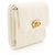 Portafoglio compatto Boy in pelle caviar Chanel Bianco - vista 2