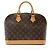 Louis Vuitton Vintage Monogram Canvas Alma PM Satchel Braun - Ansicht 3
