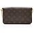 Louis Vuitton Monogram Canvas Felicie Pochette Brown - view 3