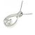 Autre Marque Collana con Diamanti Pt900/Pt850 Argento - vista 4