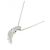 Autre Marque Collana di Diamanti Pt900/Pt850 Argento - vista 4