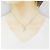 Autre Marque Collana in platino e diamanti Argento - vista 6