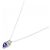 Autre Marque Collana in Tanzanite e Diamanti Pt900 Pt850 Porpora - vista 2