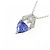 Autre Marque Collana in Tanzanite e Diamanti Pt900 Pt850 Porpora - vista 3