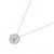 Autre Marque Collana in oro bianco Au750 e diamanti Argento - vista 2