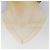 Autre Marque Collana a Fiore con Diamanti in Oro Bianco Au750 Argento - vista 6