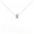 Autre Marque Collana in Diamanti K18WG Argento