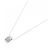 Autre Marque Collana in Diamanti K18WG Argento - vista 2