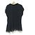 Autre Marque Blusa Peplum Plisada colección DAMA Negro