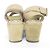 Autre Marque sandali con zeppa MILLY387 di FABIO RUSCONI Beige - vista 5