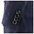 Abrigo de lana con bordado BEE Gucci Azul Azul marino - vista 7