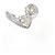 Autre Marque Anello in oro bianco Au750 con diamanti e zaffiri Argento - vista 2