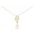 Autre Marque Collana con perle bianche del Mar del Sud e diamanti Au750 D'oro