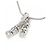 Autre Marque Diamant-Halskette Pt900 Pt850 Silber - Ansicht 4