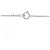 Autre Marque Diamant-Halskette Pt900 Pt850 Silber - Ansicht 5