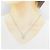 Autre Marque Diamant-Halskette Pt900 Pt850 Silber - Ansicht 6