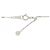 Autre Marque Collana di Diamanti PT900 PT850 Argento - vista 5