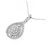 Autre Marque Collana in oro bianco Au750 e diamanti Argento - vista 3