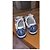 Sneakers Louis Vuitton Monogram Denim Bianco e Blu - vista 7