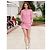 Chanel Rosa Tweed Kleid mit Kristallen Pink Weiß Silber Hardware - Ansicht 10