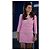 Chanel Rosa Tweed Kleid mit Kristallen Pink Weiß Silber Hardware - Ansicht 3