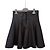 Alaïa Gonna svasata nera con lacci Nero