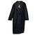 Autre Marque Abrigo ONLY Negro Cruzado Oversize XL