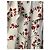 Autre Marque Cremefarbenes Midi-Kleid mit Blumenprint Rot Roh - Ansicht 6