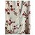 Autre Marque Cremefarbenes Midi-Kleid mit Blumenprint Rot Roh - Ansicht 7