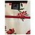 Autre Marque Cremefarbenes Midi-Kleid mit Blumenprint Rot Roh - Ansicht 8
