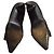 Louis Vuitton Décolleté Baroque in pelle nera Nero - vista 10