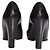 Louis Vuitton Décolleté Monogram Satin Mini Lin - Pelle Nera 39 Nero - vista 5