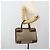 Borsa GUCCI GG Supreme Web Sherry Line PVC Beige Oro Auth 185508 D'oro - vista 21