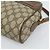 Borsa GUCCI GG Supreme Web Sherry Line PVC Beige Oro 001 56 6472 Auth 185031 D'oro - vista 14