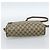 Borsa GUCCI GG Supreme Web Sherry Line PVC Beige Oro 001 56 6472 Auth 185031 D'oro - vista 5
