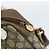 Borsa GUCCI GG Supreme Web Sherry Line PVC Beige Oro 001 56 6472 Auth 185031 D'oro - vista 9