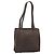 Céline Borsa Tote CELINE Macadam in tela PVC e pelle Marrone Oro Auth BA13283 D'oro