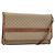 Céline Borsa a tracolla CELINE Macadam Canvas PVC Beige Oro Auth BA13377 D'oro