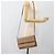 Céline Borsa a tracolla CELINE Macadam Canvas PVC Beige Oro Auth BA13377 D'oro - vista 24