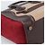 Céline Borsa CELINE Luggage Micro Shopper in Pelle Bordeaux Oro Autentica 185495A D'oro Bordò - vista 14