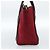 Céline Borsa CELINE Luggage Micro Shopper in Pelle Bordeaux Oro Autentica 185495A D'oro Bordò - vista 3