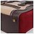 Céline Borsa CELINE Luggage Micro Shopper in Pelle Bordeaux Oro Autentica 185495A D'oro Bordò - vista 9